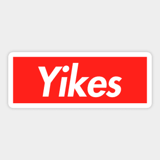 yikes Sticker